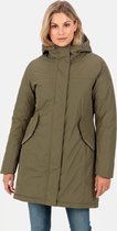 camel active teXXXactive® functionele jas gemaakt van gerecycled polyester - Maat womenswear-38 - Khaki