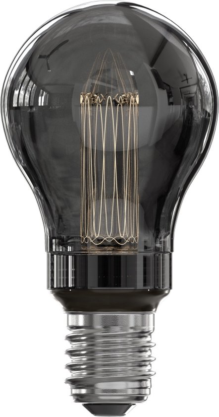 Calex Crown Series LED Lamp - E27 - A60 Lichtbron Titanium - 2.3W - Dimbaar