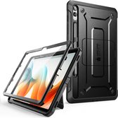Étui pour tablette Supcase Unicorn Beetle Pro - Convient pour Samsung Galaxy Tab S9+ - Avec protecteur d'écran intégré - Béquille - Protection complète du corps - Zwart