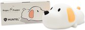 Muntel® Nachtlampje - Voor Kinderen - Puppy - Oplaadbaar - Kindvriendelijk