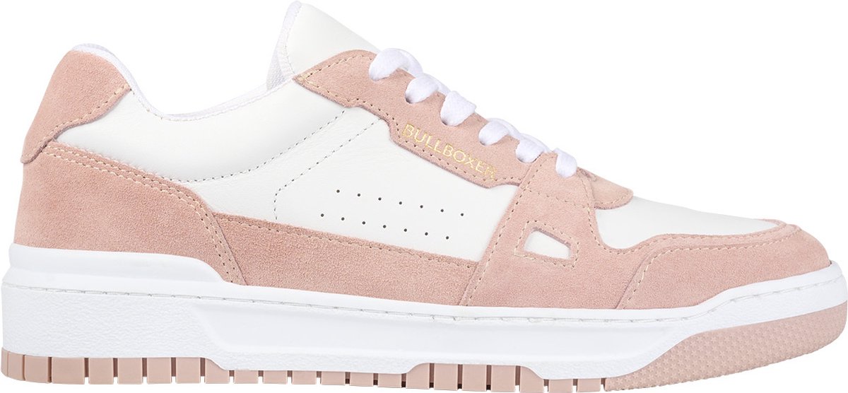 Bullboxer - Sneaker - Female - White - Pink - 37 - Sneakers
