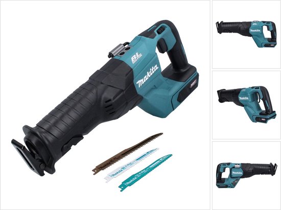 Reciprozaag - Makita JR001GZ 40V Li-Ion accu reciprozaag body - 255x130mm - koolborstelloos