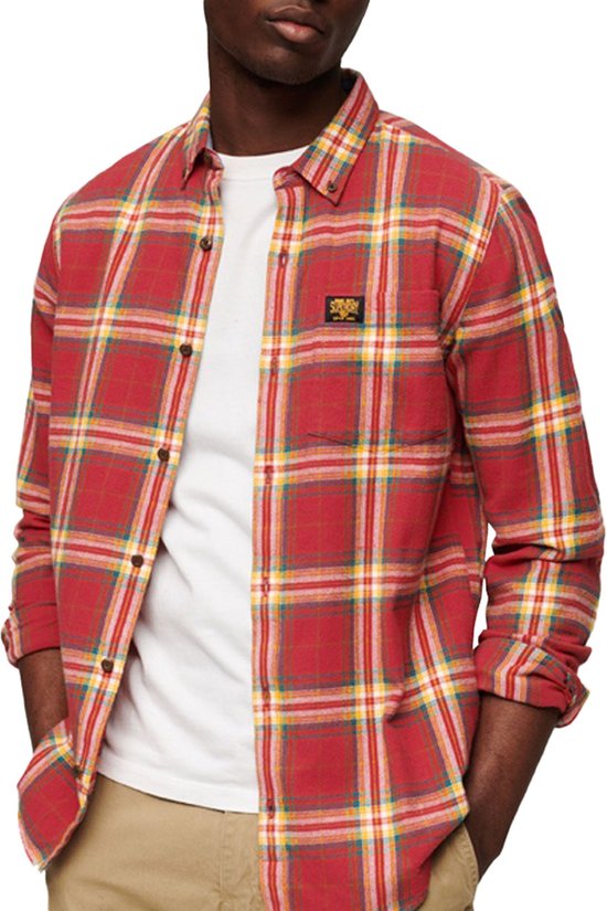 Superdry Lumberjack Overhemd Mannen - Maat S