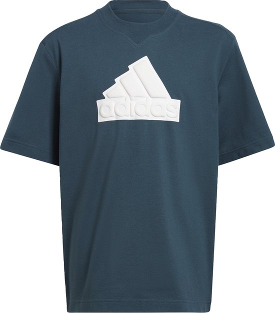 adidas Sportswear Future Icons Logo Piqué T-shirt - Kinderen - Turquoise- 152