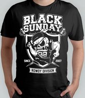 DIMANCHE BLACK - T-shirt - Cadeau - Cadeau - Squelette - Bones - Crâne - SkeletonArt Squelette - Os - Crâne - CreepySkeleton