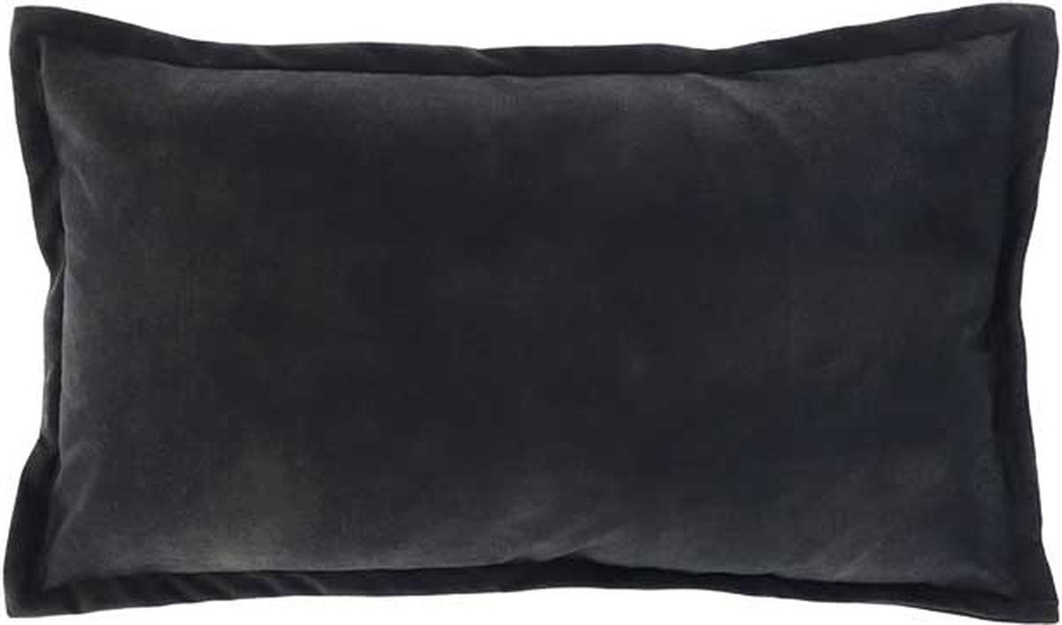 Unique Living Kussen Basics 30x50cm Black zwart