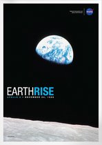 The Simple Moment Of Earthrise | Space, Astronomie & Ruimtevaart Poster | A4: 21x30 cm