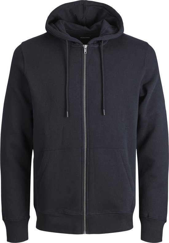 Jack & Jones Plus Hoodie met rits Plus Size Effen Hoodie met rits