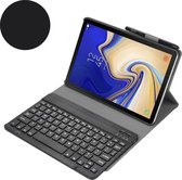 Shop4 - Geschikt voor Samsung Galaxy Tab A 10.5 Toetsenbord Hoes - Bluetooth Keyboard Cover Business Zwart
