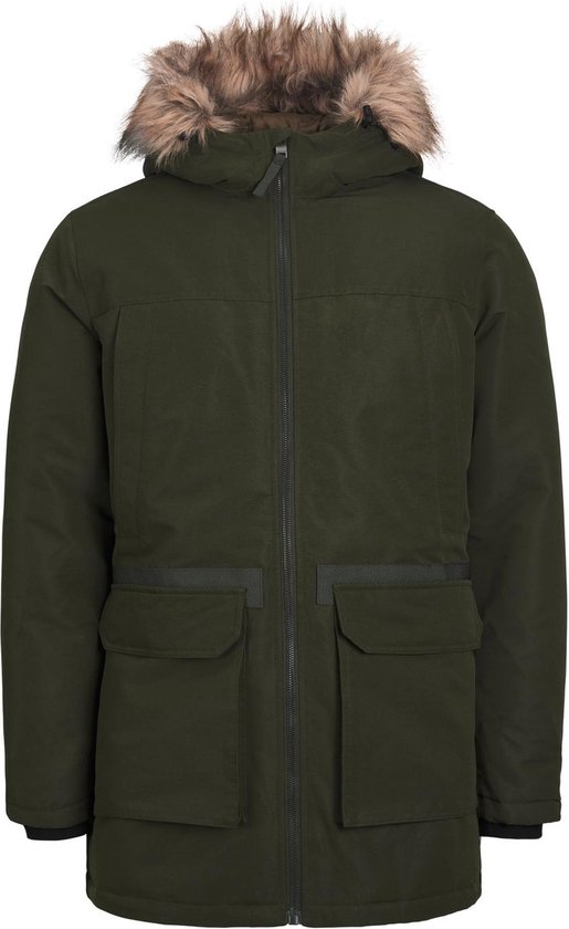 JACK&JONES JJEWING PARKA SN Heren Jas - Maat S