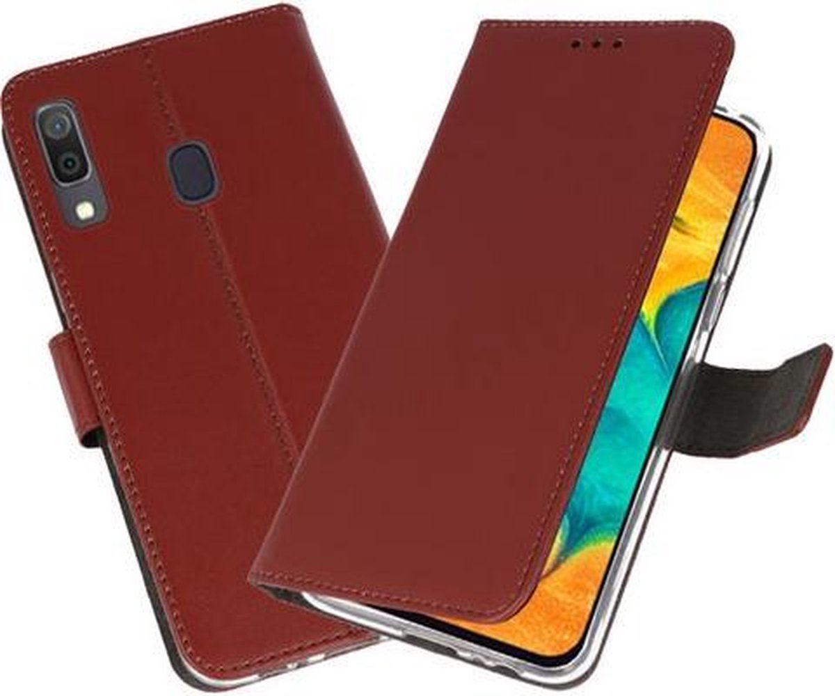 Bestcases Pasjeshouder Telefoonhoesje Samsung Galaxy A30 - Bruin
