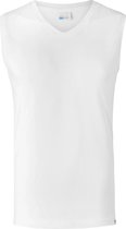 SCHIESSER Long Life Cotton tanktop (1-pack) - V-hals - wit - Maat: S