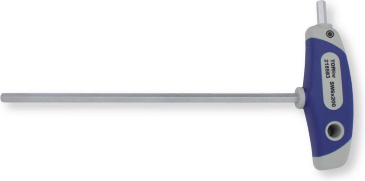 Berner T-sleutel Inbus | Schroeven. Bouten | Metaal | Blauw-zilver - T-Inbussleutel SW 5mm x 150mm