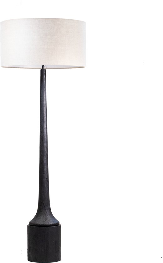 Lampadaire Leonardo Zwart Noir 55 cm - Giga Meubel