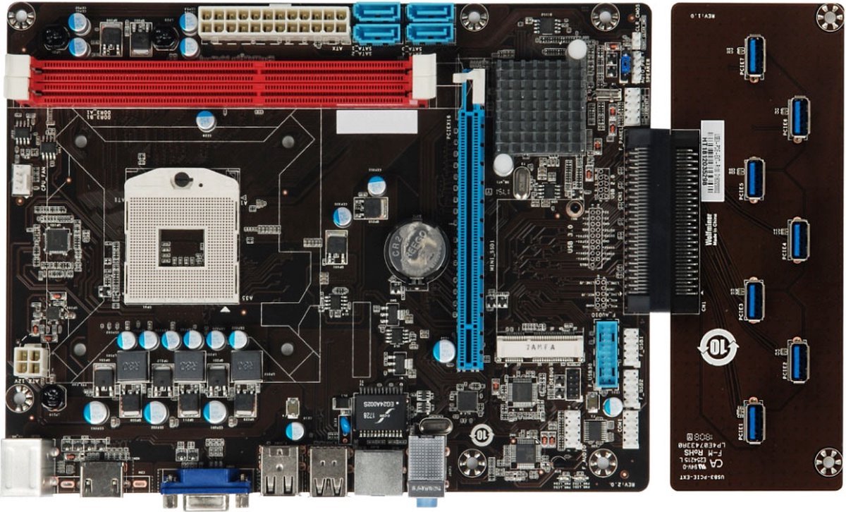 Biostar A520MH 3.0 carte mère AMD A520 Emplacement AM4 micro ATX