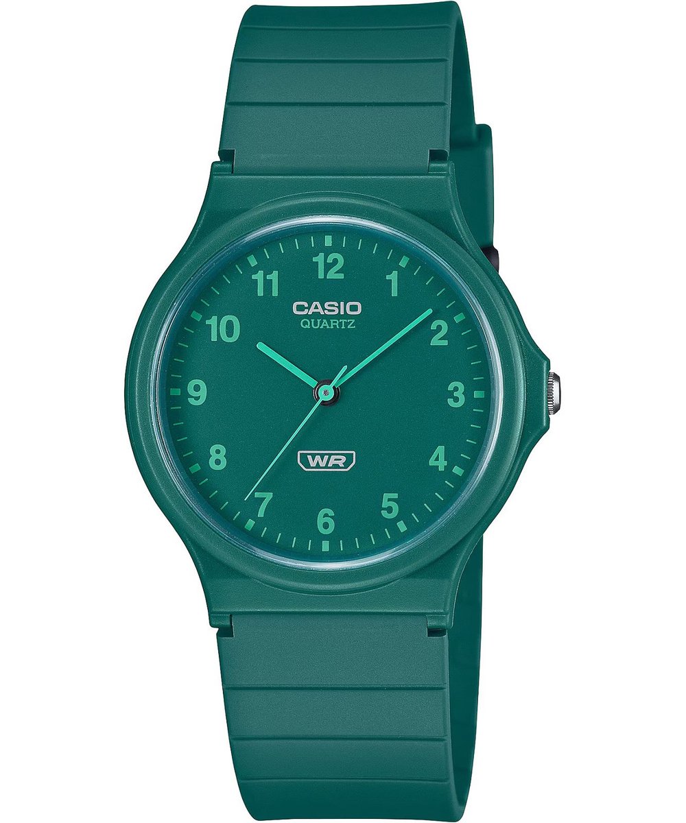 Casio Casio Collection MQ-24B-3BEF Horloge - Kunststof - Groen - Ø 34 mm