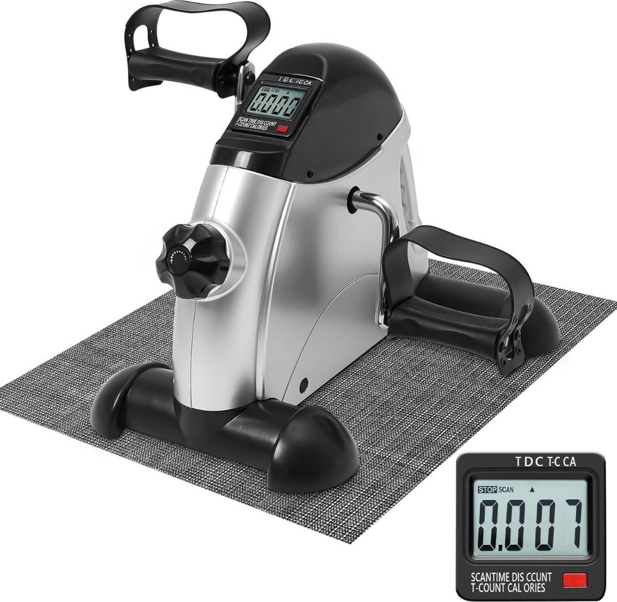 Dailysupplies® Stoelfiets - Bureaufiets - Deskbike - Grijs