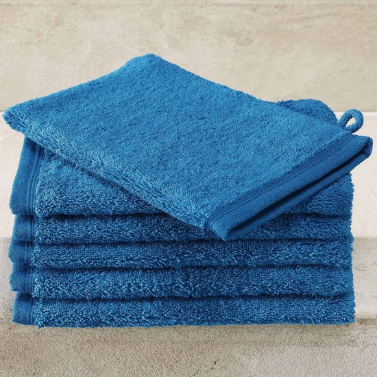 De Witte Lietaer Contessa - Débarbouillette - 16x22 cm - Lot de 6 - Sable