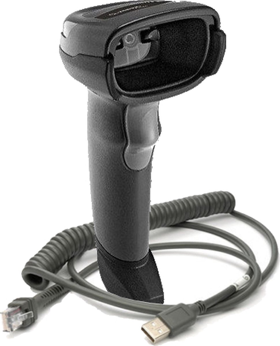 Zebra DS2208, 2D, multi-IF, kabel (USB, spiraal), zwart
