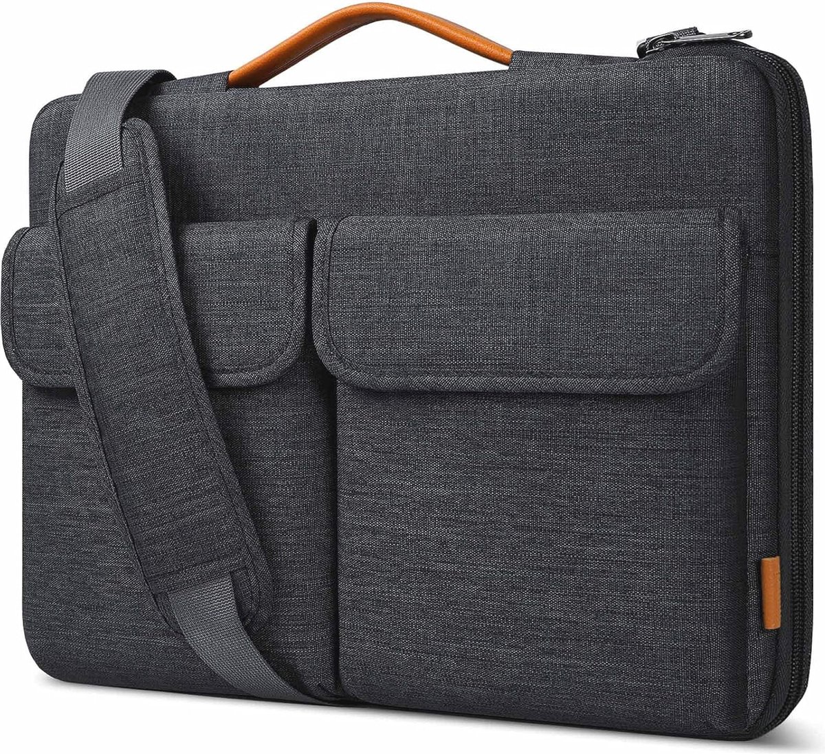 15,6 inch laptoptas - Spatwaterdicht en 360° Bescherming - Veelzijdige Schoudertas met Draagmogelijkheden