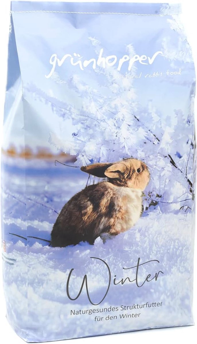Winter konijnenvoer 4kg – Voeding voor knaagdieren