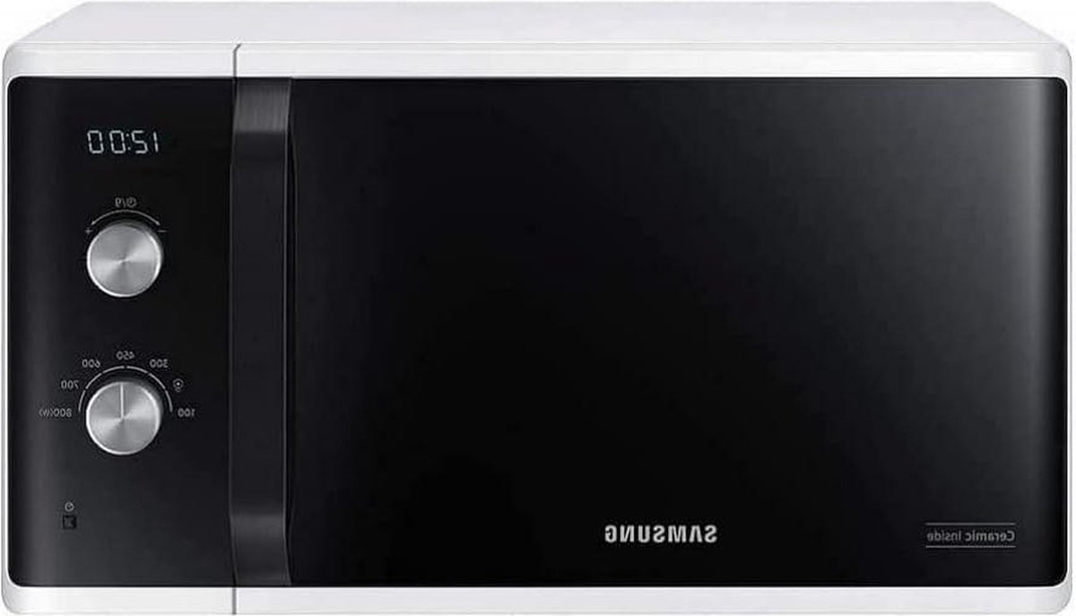 Magnetron MS23K3614AW/EG 800 W 23 l ovenruimte 489 cm breed - keramische emaille - 6 vermogensniveaus - wit