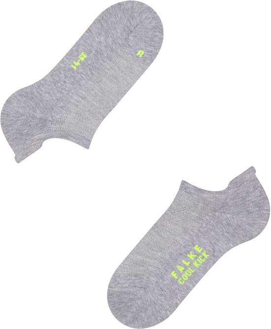 FALKE Cool Kick Anatomical Plush Sole Functional Yarn Chaussettes Unisexe Gris - Taille 39-41