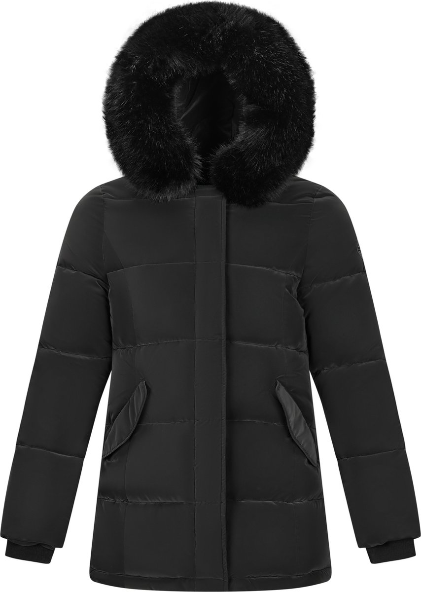 Paragoose Peepa GLOSSY Dames Winterjas – Model 2025 Zwart