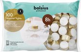 Bolsius Professional 8 heures de combustion, 1 sachet de 100 pièces