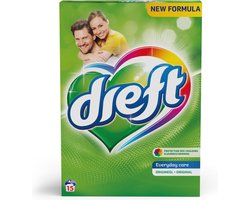 Dreft - Wasmiddel - Waspoeder - Normaal - 15wb/1050g