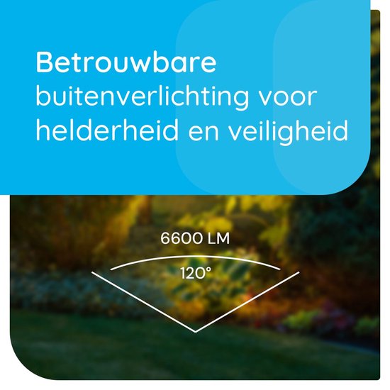 Modee Lampe de chantier LED 100 W – Lampe de travail extérieure étanche IP65 – 13 000 lumens