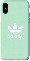 adidas Originals Moulded Case CANVAS FW18 hoesje iPhone X XS - mint groen hoesje