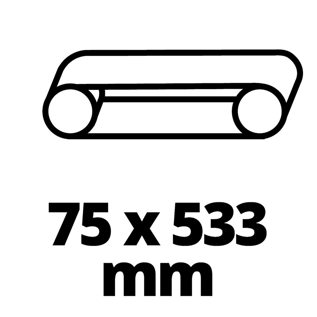 Einhell Elektrische Bandschuurmachine TE-BS 850 E - 850 W - 200-400 t/min -Schuuroppervlak: 140x75 mm - Bandgrootte: 533x75 mm - Incl. Stofopvangbak en 3x Schuurband (K80) – foto 5