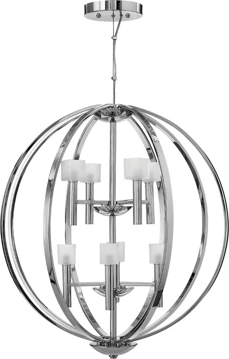 Hinkley/ Fredrick Ramond LED Kroonluchter | 3W 3000K 2400Lm 830 | Dimbaar | Polished Chrome