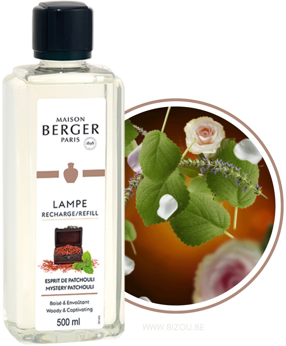 Lampe Berger Navulling - Esprit de Patchouli - Mystery Patchouli 500ml