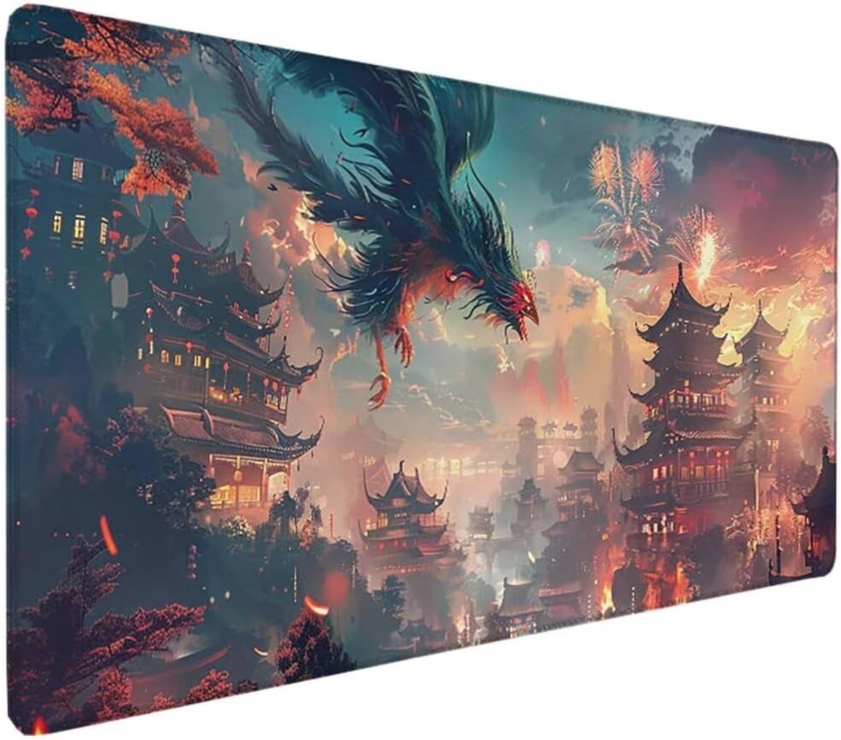Rode XXL Gaming Muismat - Waterdicht, Antislip, en Gestikte Randen voor Optimale Precisie