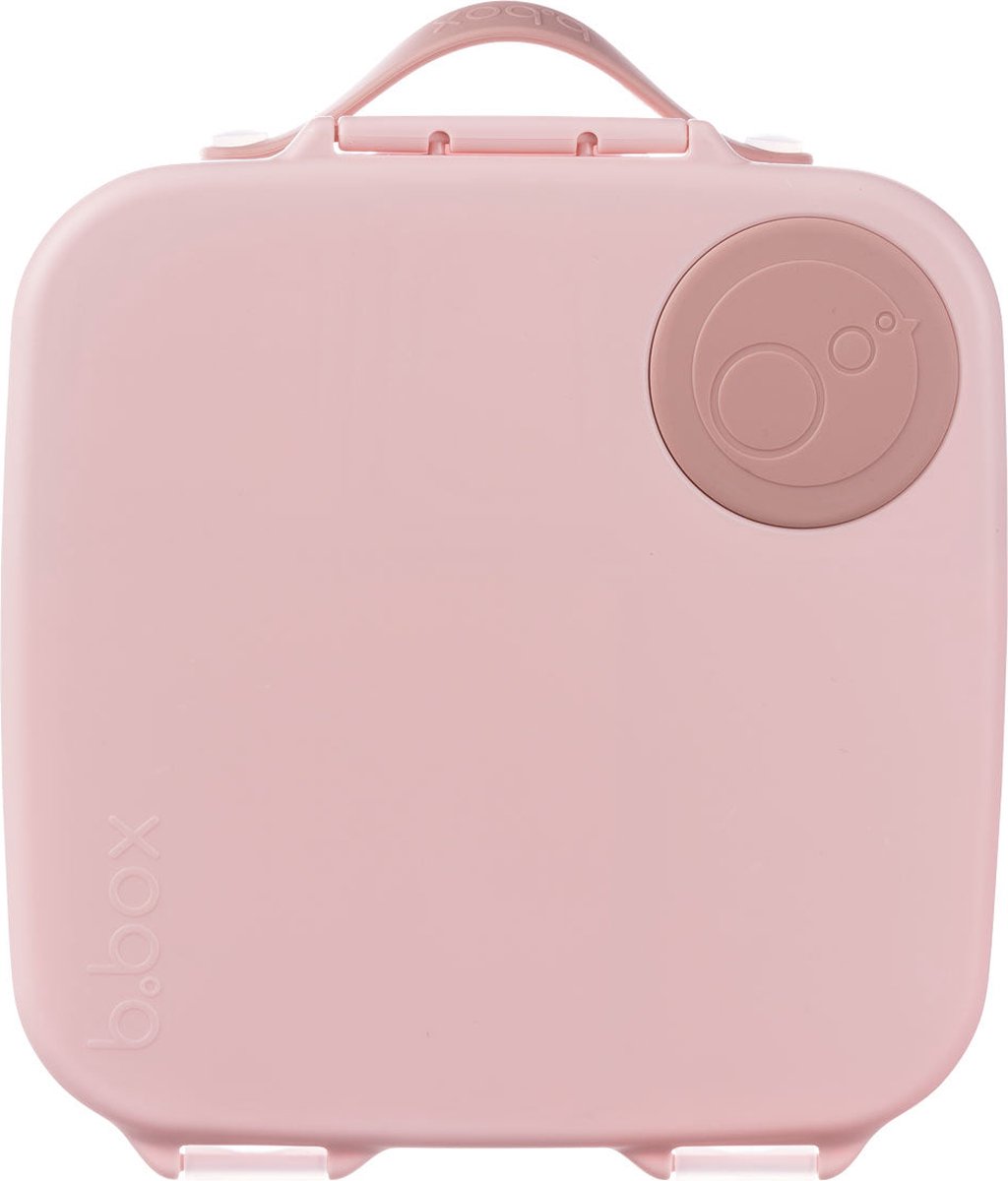 Goedkoopste b.box Lunchbox | Jumbo Bentobox met 4 Vakken (2 Lekvrij), Afneembare Scheidingswand, Gelkoelelement | Ideaal voor School | Vanaf 3 | Inhoud 2L