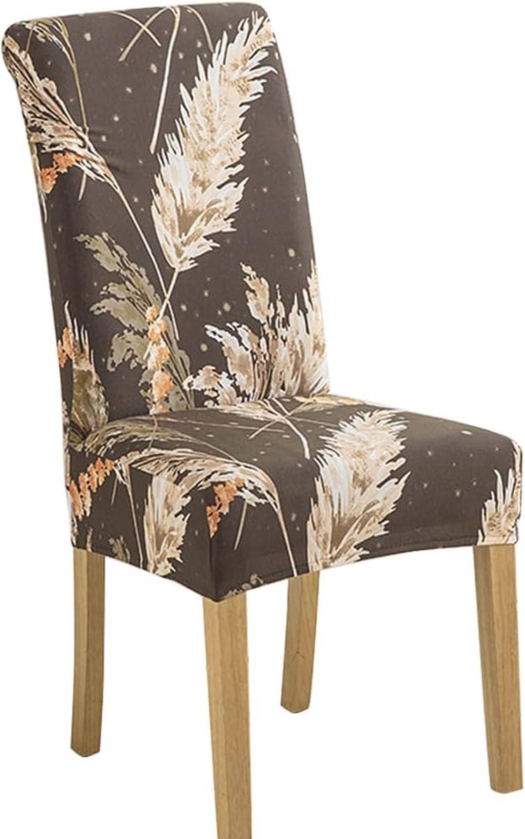 Rekbare Stoelhoezen - Stretch Bekleding voor Eetkamerstoelen - 6 Stuks - Bescherming tegen