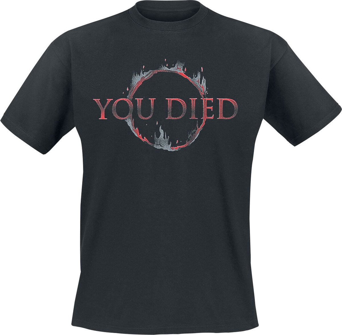 DARK SOULS - Tshirt "You Died" man SS black - basic
