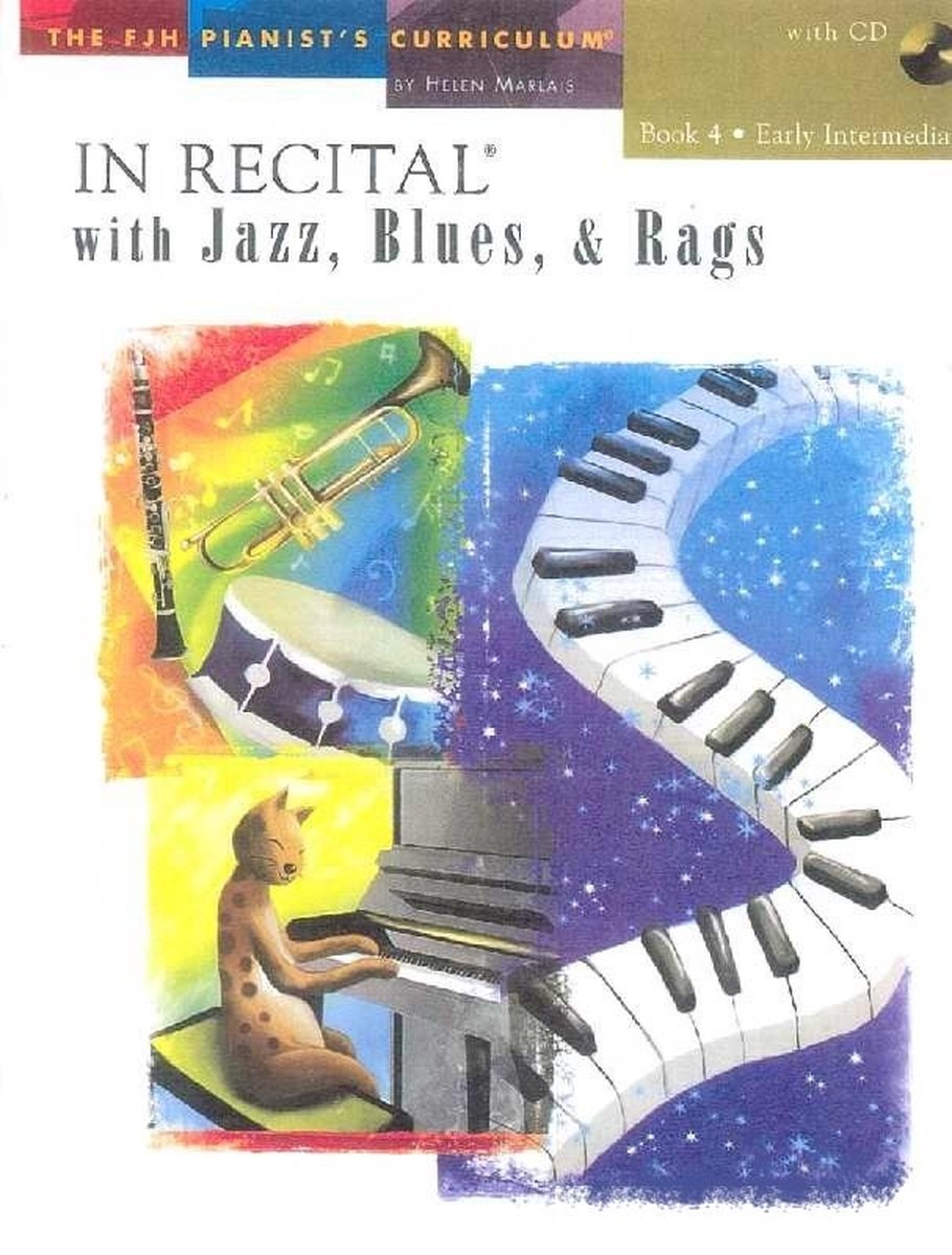 In Recital With Jazz, Blues And Rags - Book Four Bladmuziek