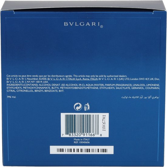 Bvlgari - Herenparfum Aqva Pour Homme Atlantique Bvlgari EDT - Mannen - 100 ml