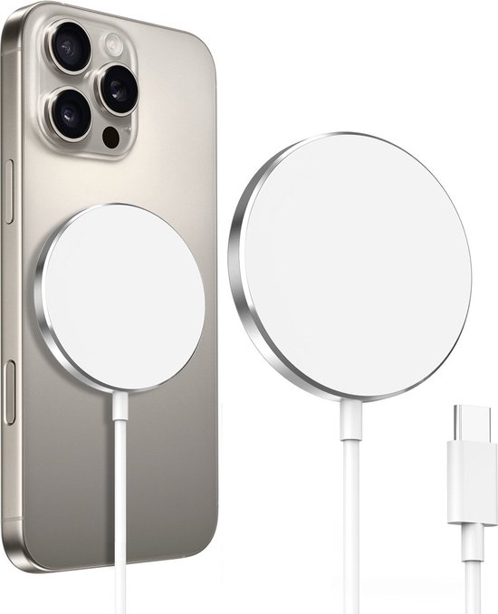 Chargeur Rapide 20W PD3.0 Pour IPhone 16/15 Avec Câble USB-C 2m - Rose - Recharge Ultra Rapide