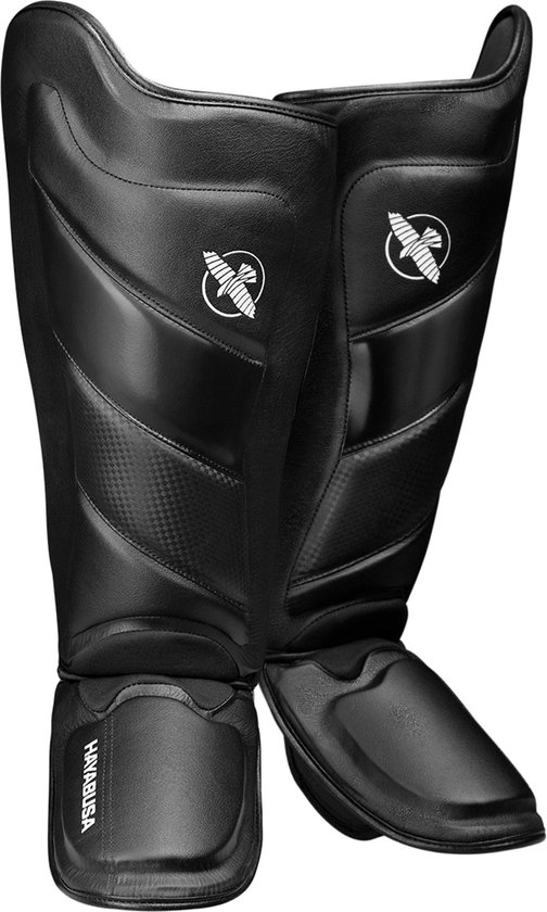Hayabusa T3 Shin Guard Zwart Large
