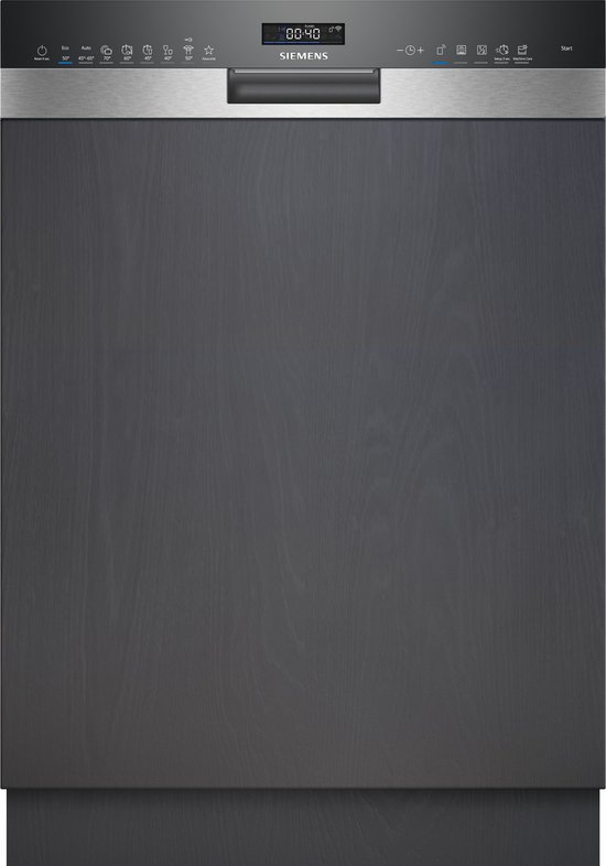 Siemens SN55ES12CE - iQ500 - Inbouwvaatwasser - 60 cm - Energielabel A - Home Connect - varioSpeed Plus