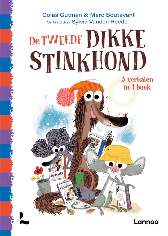 Stinkhond - De tweede dikke Stinkhond - cover