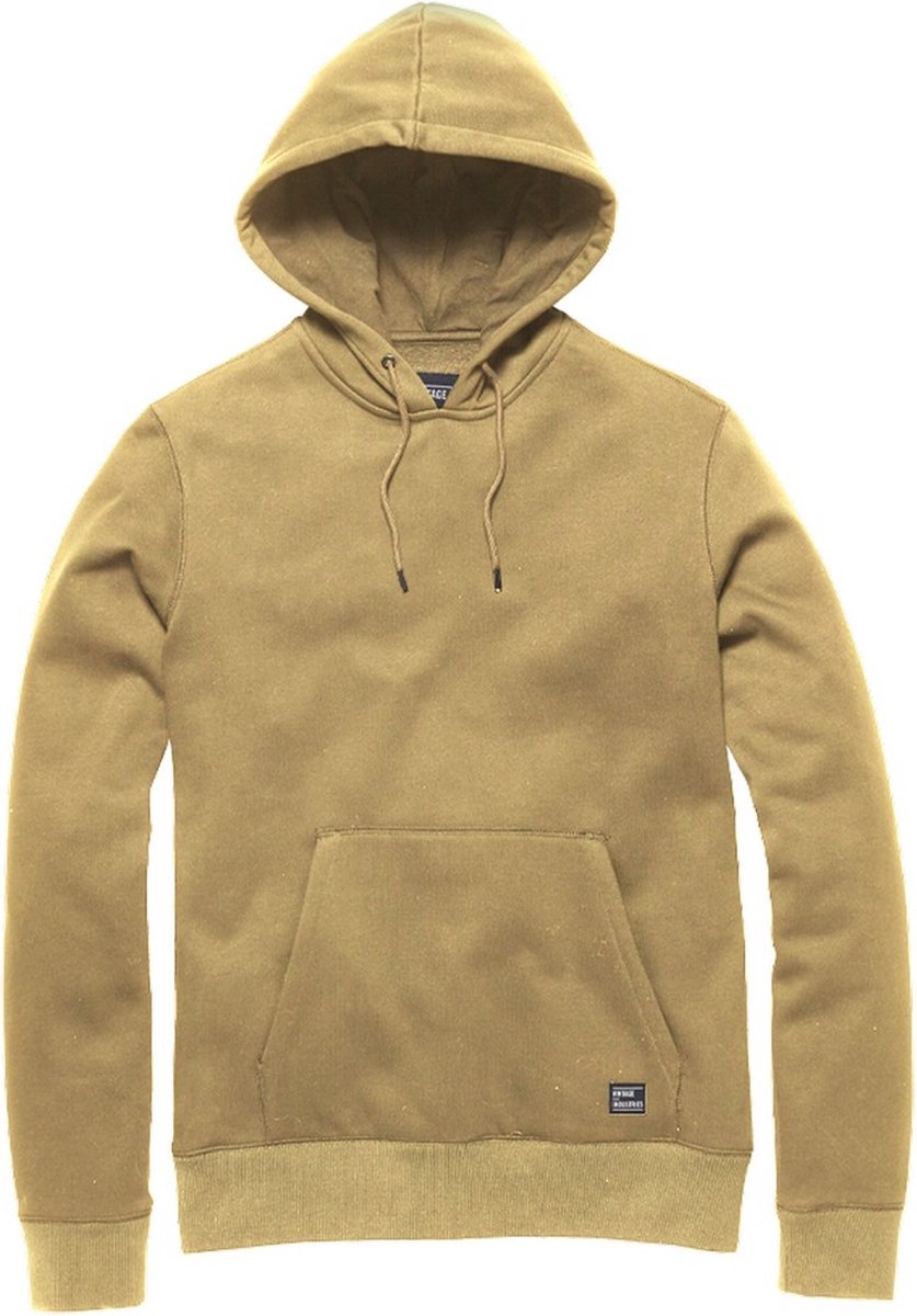 Vintage Industries Hoodie Derby Hooded Sweatshirt Sand-L Creme