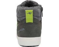 KangaROOS Kavu X high-top kindersneaker unisex grijs gevoerde winterschoenen
