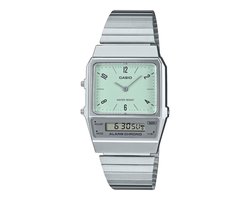 Casio Casio Collection Vintage AQ-800E-3AEF Horloge - Staal - Zilverkleurig - Ø 35 mm