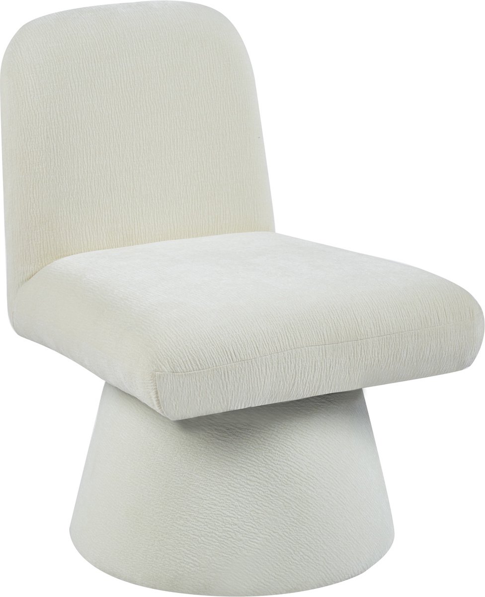 Giga Meubel Fauteuil Olivier - Stof/Metaal - Beige