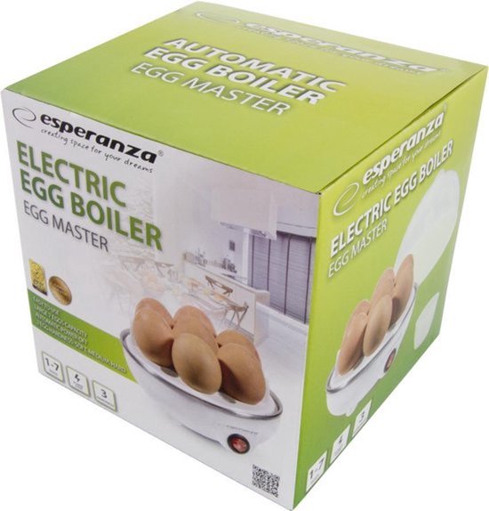Snelle Elektrische Eierkoker - Capaciteit voor 7 Eieren